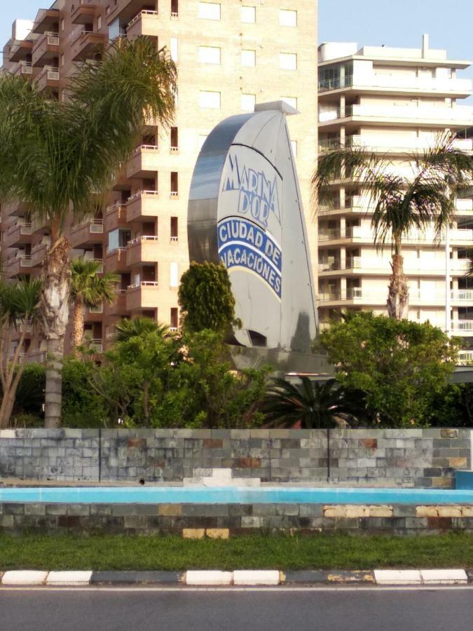 Apartamento 1ª línea de playa Oropesa del Mar Exterior foto